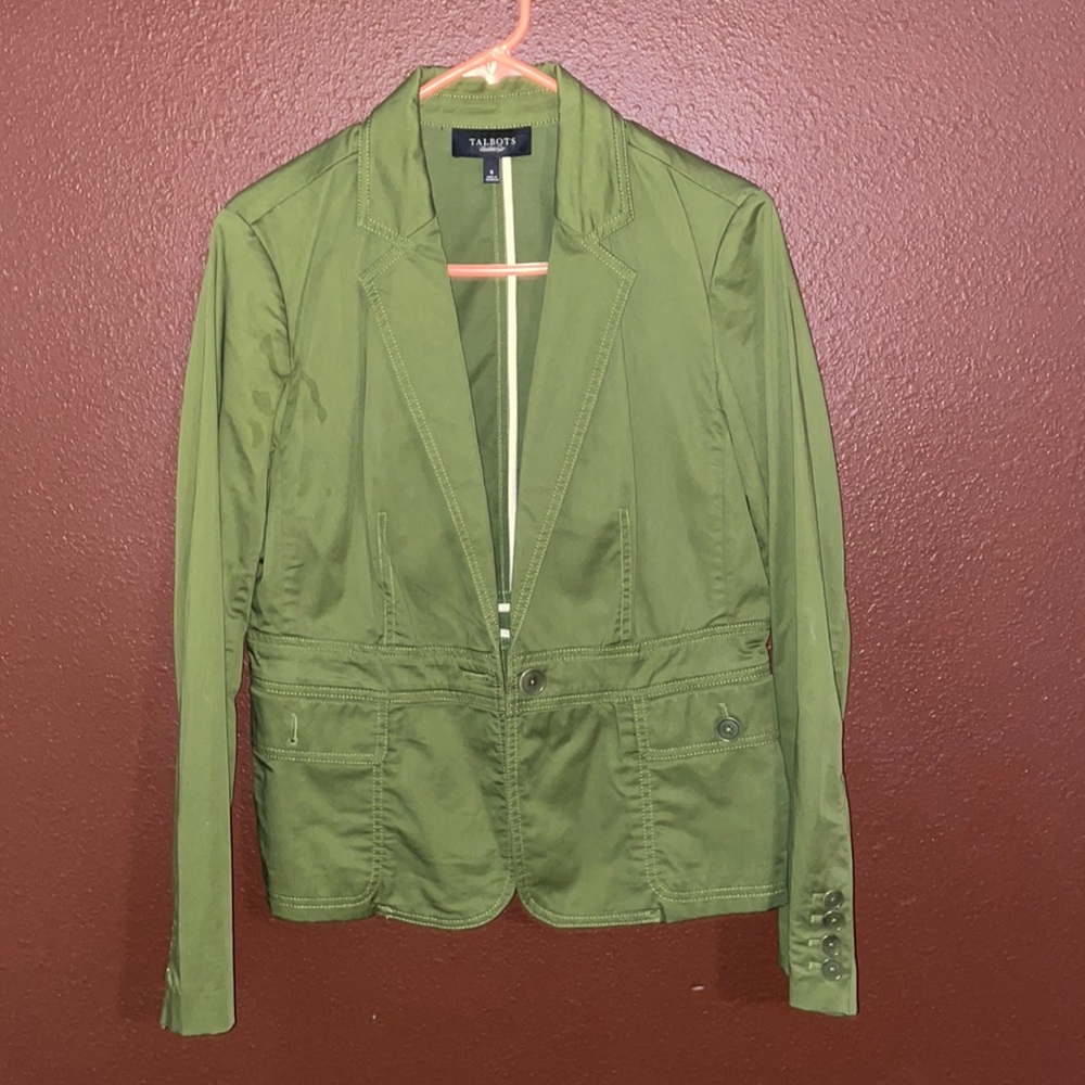 Green blazer